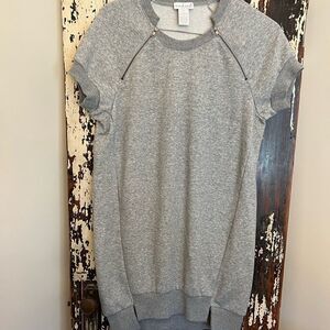 Women’s cozy Weekend For The Republic zipper sweatshirt dress. size Medium